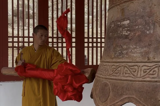 Training at Yu Kung Fu temple in China