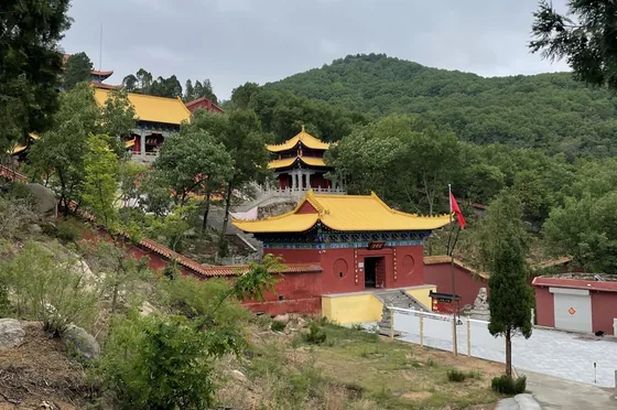 Training at Yu Kung Fu temple in China